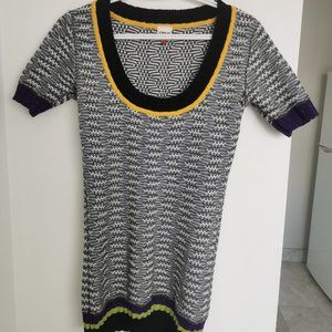 Knit sweater dress